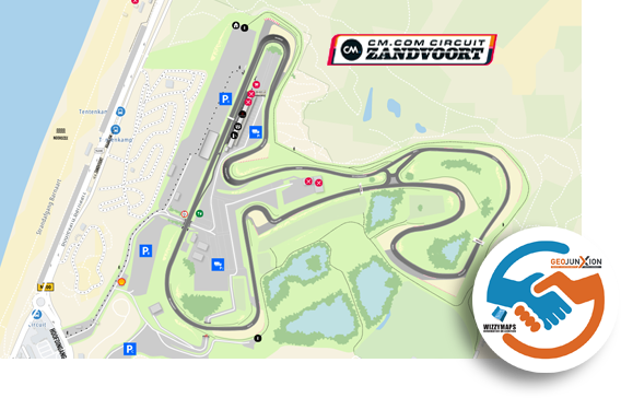 Last Mile Maps for Car, Motorbike, and Cycling Circuits