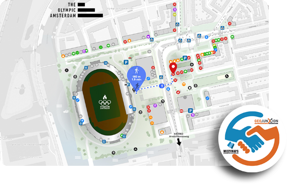 Last Mile Maps for Venues valorization